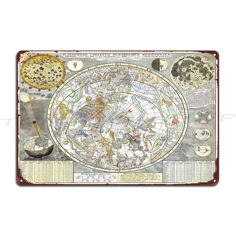 Star Map Of The Southern Starr - Custom Star Map recension och pris