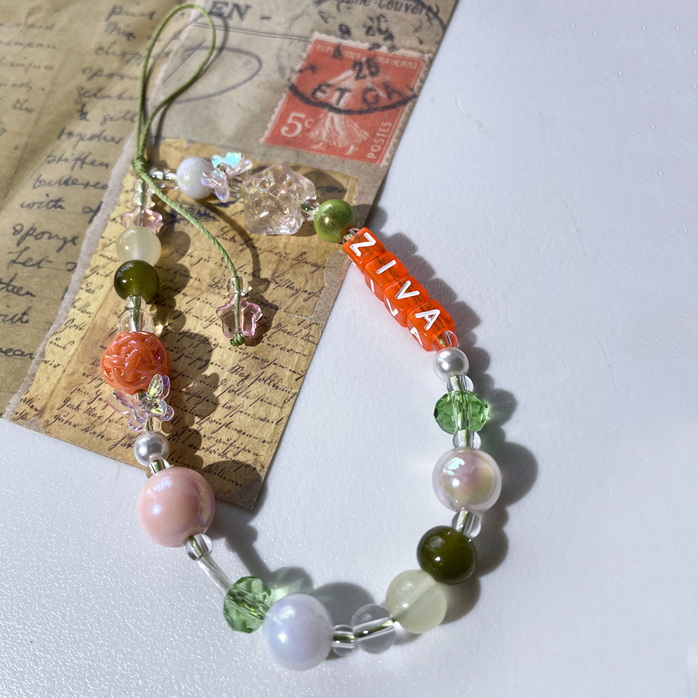 Personalised Name Phone Charm  - Name Necklace Custom recension och pris