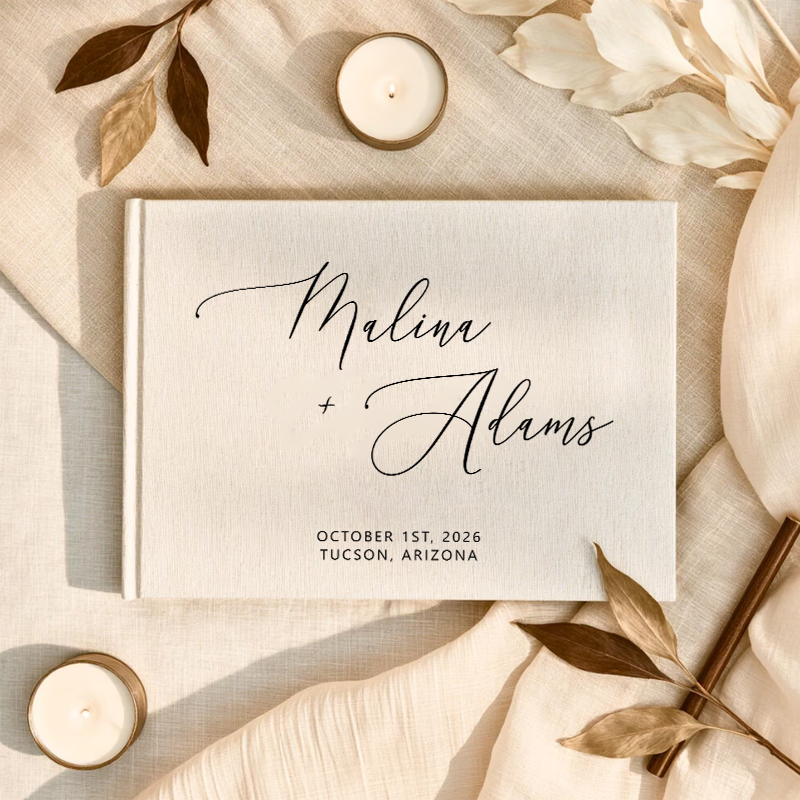 Personalized Guest Book Photo  - Custom Photo Book recension och pris