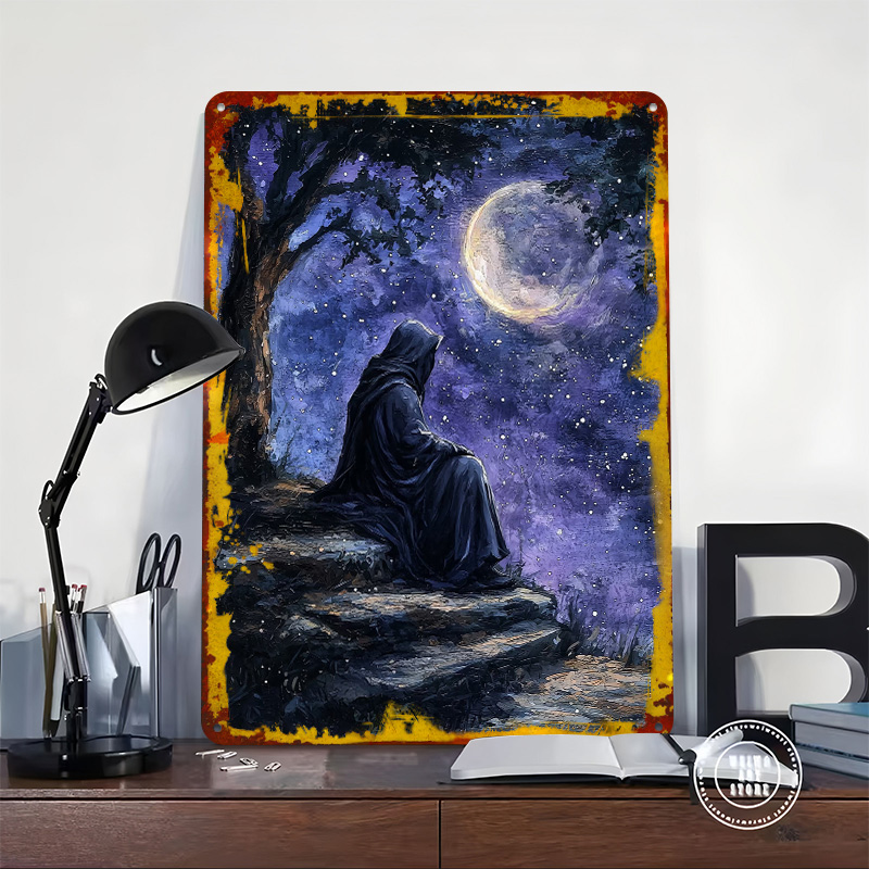 Night Sky Watcher Tin Plaque P - Custom Night Sky recension och pris