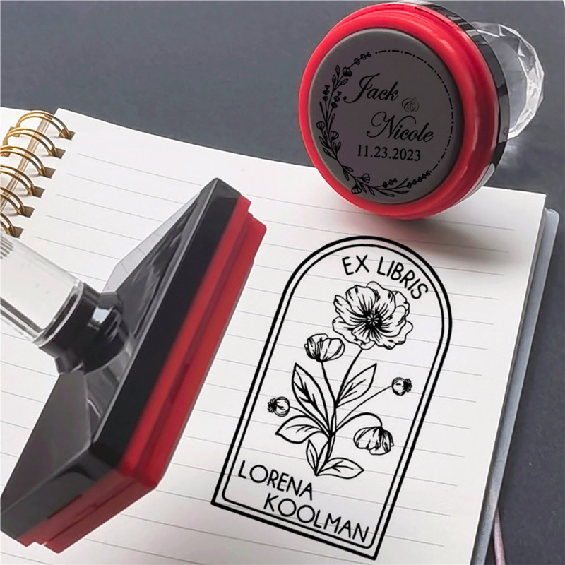 Personalized Logo Self Inking  - Custom Photo Book recension och pris