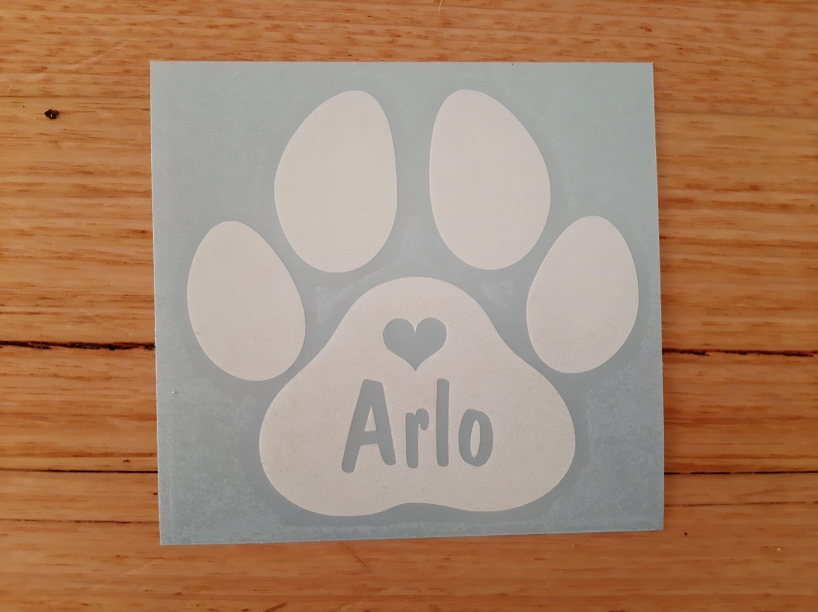 2pcs Personalised Paw Print wi - Pet Portrait Custom recension och pris